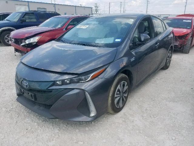 JTDKARFP4H3042745 - 2017 TOYOTA PRIUS PRIM 灰色 照片 2