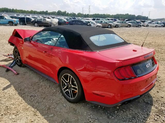 1FATP8FFXK5171661 - 2019 FORD MUSTANG GT RED photo 3