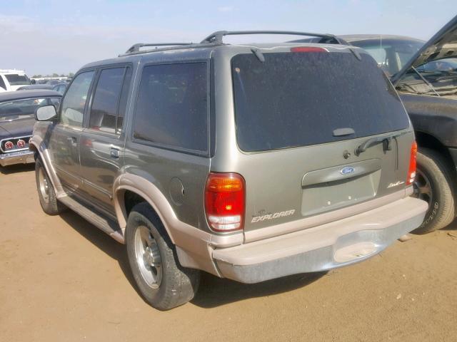 1FMZU34E6XZA78822 - 1999 FORD EXPLORER GREEN photo 3