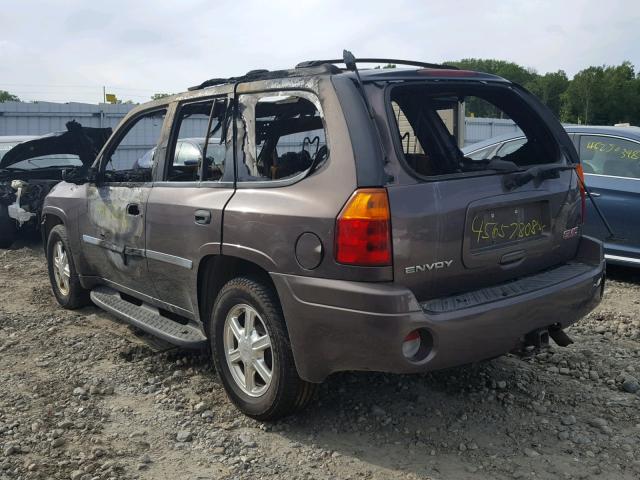 1GKDT13S182101502 - 2008 GMC ENVOY BROWN photo 3