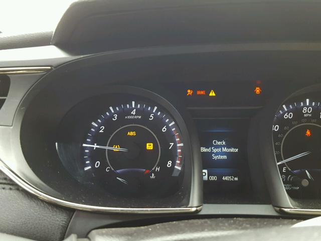 4T1BK1EB0FU144437 - 2015 TOYOTA AVALON XLE BLACK photo 8