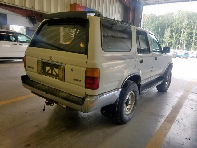 JT3VN39W0P0104101 - 1993 TOYOTA 4RUNNER VN WHITE photo 4