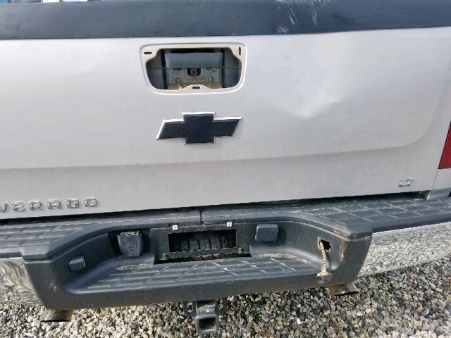 1GCSKSE32AZ298114 - 2010 CHEVROLET SILVERADO SILVER photo 10