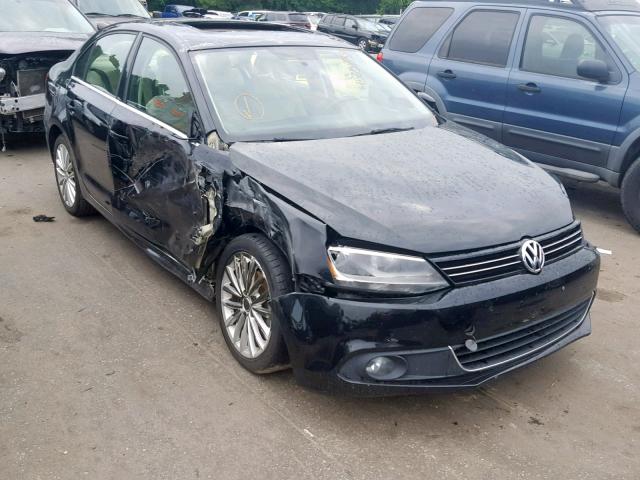 3VWLL7AJ8DM392200 - 2013 VOLKSWAGEN JETTA TDI BLACK photo 1