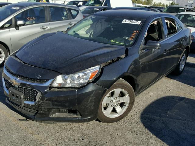 1G11C5SLXEF156785 - 2014 CHEVROLET MALIBU 1LT BLACK photo 2