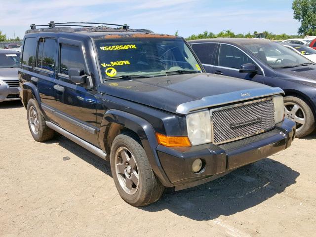 1J8HG48N96C363595 - 2006 JEEP COMMANDER შავი ფოტო 1