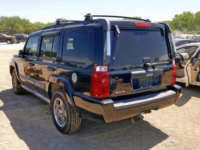 1J8HG48N96C363595 - 2006 JEEP COMMANDER შავი ფოტო 3
