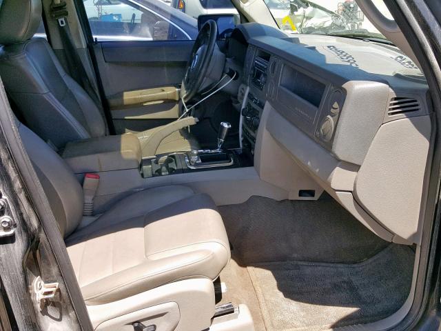 1J8HG48N96C363595 - 2006 JEEP COMMANDER შავი ფოტო 5