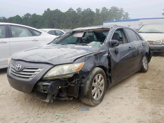 4T1BB46K28U035089 - 2008 TOYOTA CAMRY HYBR GRAY photo 2