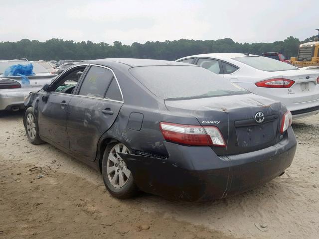 4T1BB46K28U035089 - 2008 TOYOTA CAMRY HYBR GRAY photo 3