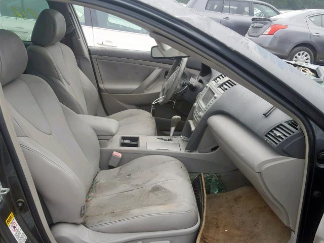 4T1BB46K28U035089 - 2008 TOYOTA CAMRY HYBR GRAY photo 5