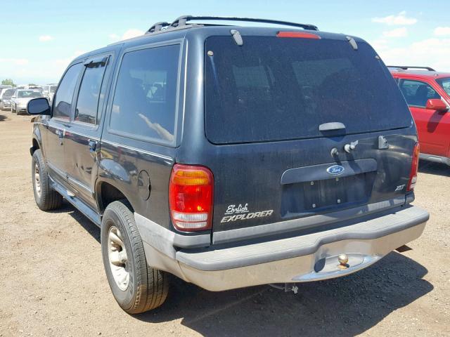 1FMZU34E2XZA18715 - 1999 FORD EXPLORER BLACK photo 3