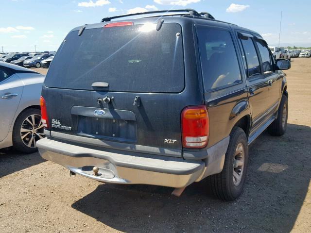 1FMZU34E2XZA18715 - 1999 FORD EXPLORER BLACK photo 4