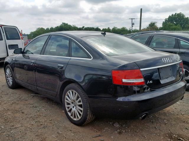 WAUDH74F07N055558 - 2007 AUDI A6 3.2 QUA BLACK photo 3