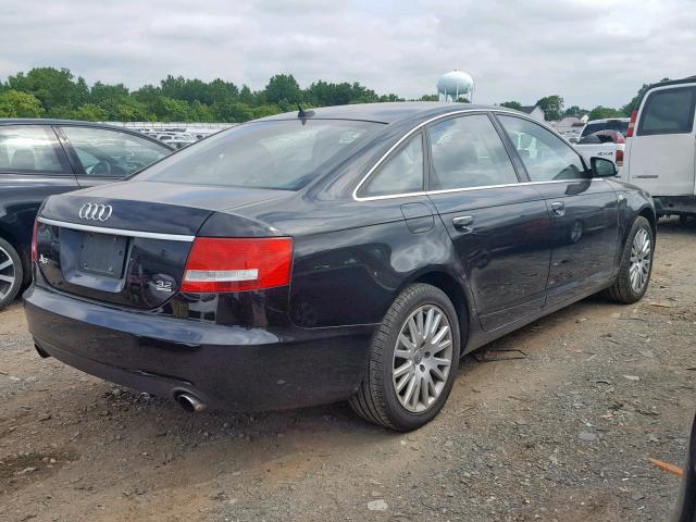 WAUDH74F07N055558 - 2007 AUDI A6 3.2 QUA BLACK photo 4