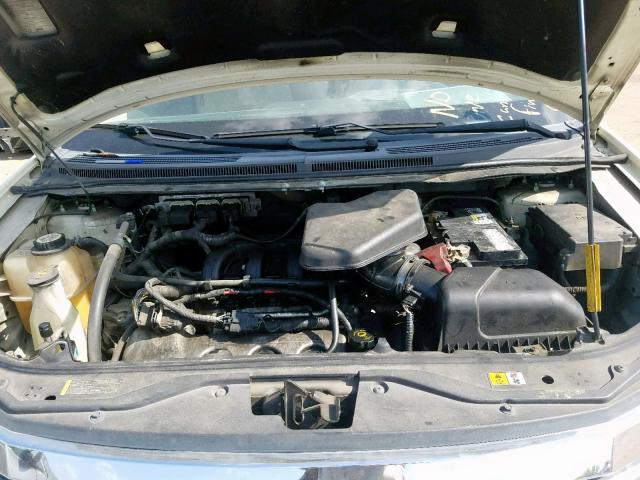 2FMDK36C28BB42693 - 2008 FORD EDGE SE CREAM photo 7