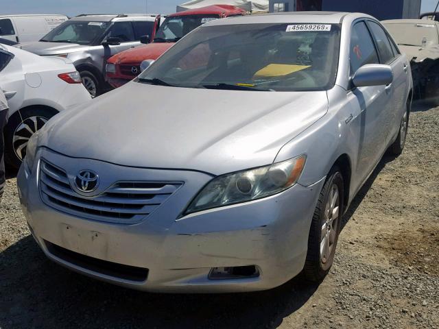 4T1BB46KX9U085840 - 2009 TOYOTA CAMRY HYBR SILVER photo 2