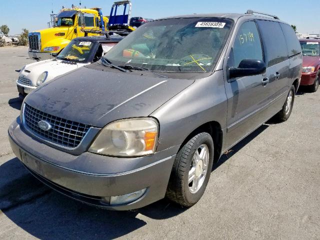 2FMZA52266BA34849 - 2006 FORD FREESTAR S GRAY photo 2