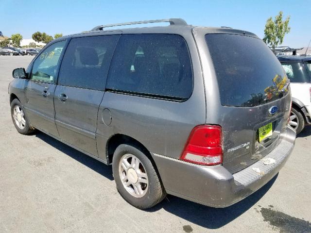 2FMZA52266BA34849 - 2006 FORD FREESTAR S GRAY photo 3