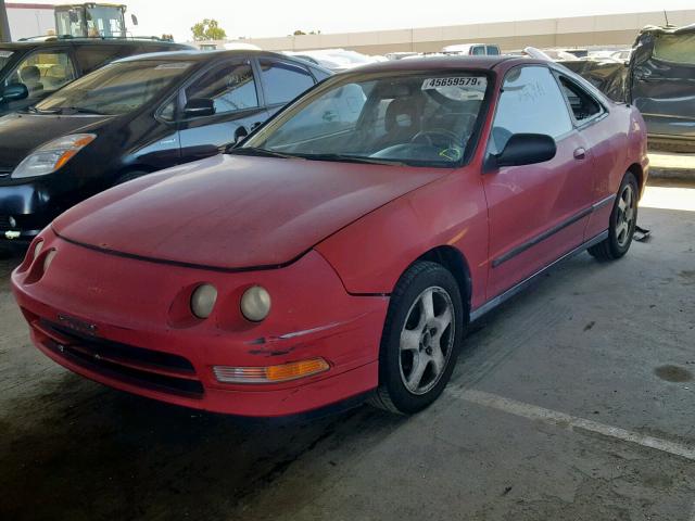JH4DC4448RS001510 - 1994 ACURA INTEGRA RS RED photo 2