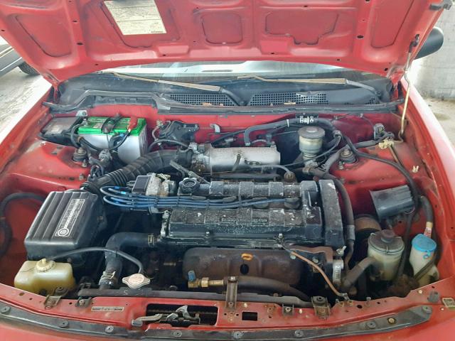 JH4DC4448RS001510 - 1994 ACURA INTEGRA RS RED photo 7