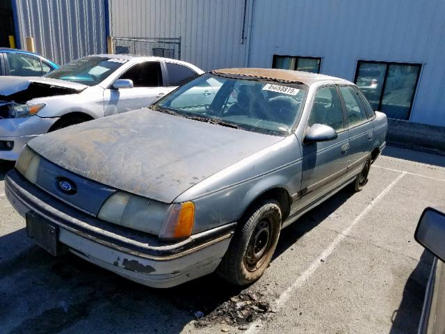 1FABP52U7HA183278 - 1987 FORD TAURUS GL GRAY photo 2