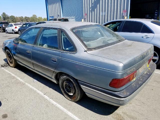 1FABP52U7HA183278 - 1987 FORD TAURUS GL GRAY photo 3