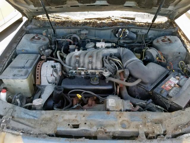 1FABP52U7HA183278 - 1987 FORD TAURUS GL GRAY photo 7