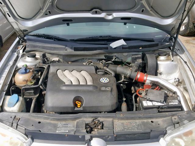 9BWBK61JX34018053 - 2003 VOLKSWAGEN GOLF GL SILVER photo 7