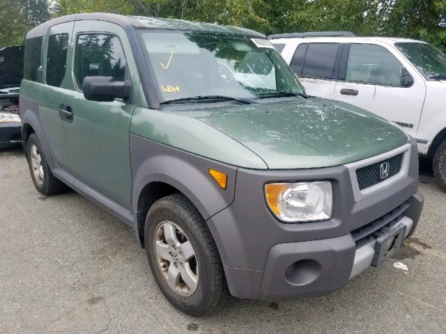 5J6YH18655L002112 - 2005 HONDA ELEMENT EX GREEN photo 1