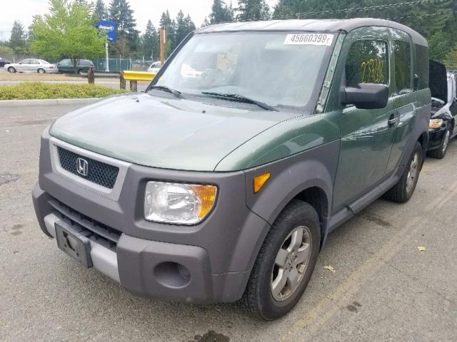 5J6YH18655L002112 - 2005 HONDA ELEMENT EX GREEN photo 2