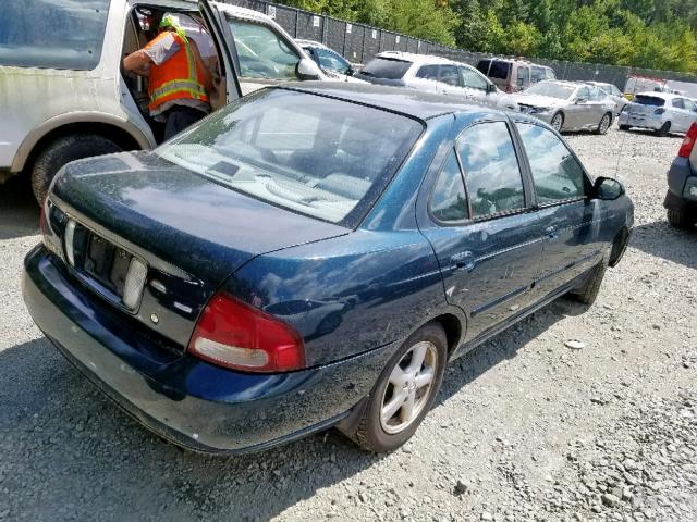 3N1AB51A33L735827 - 2003 NISSAN SENTRA SE- GREEN photo 4