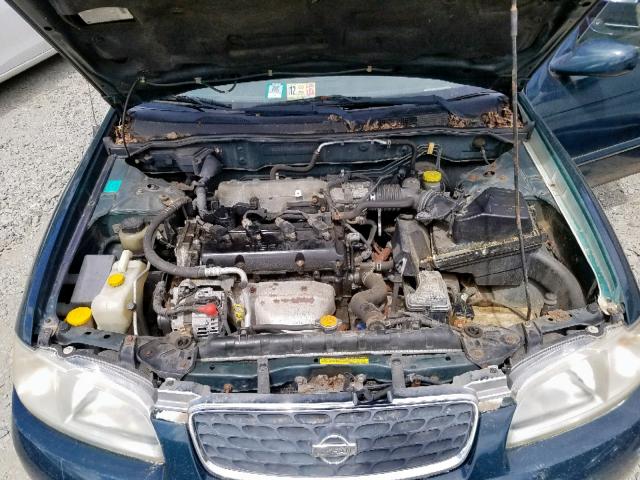 3N1AB51A33L735827 - 2003 NISSAN SENTRA SE- GREEN photo 7