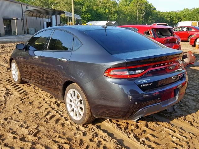 1C3CDFCH5DD301470 - 2013 DODGE DART LIMIT BLACK photo 3