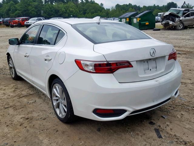 19UDE2F76GA015756 - 2016 ACURA ILX PREMIU WHITE photo 3