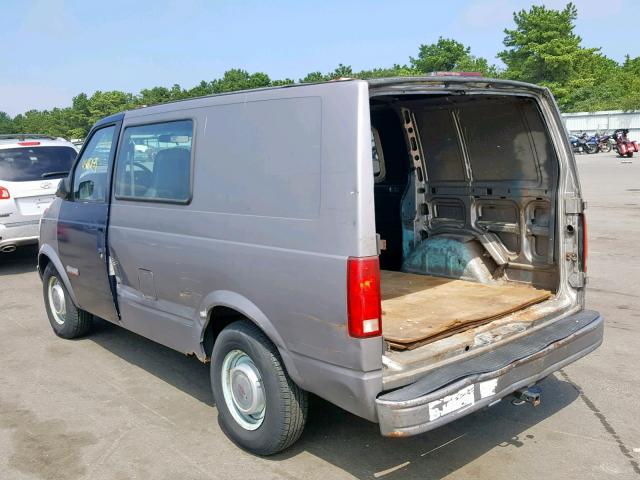 1GTDM19ZXRB535724 - 1994 GMC SAFARI XT GRAY photo 3