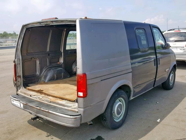 1GTDM19ZXRB535724 - 1994 GMC SAFARI XT GRAY photo 4