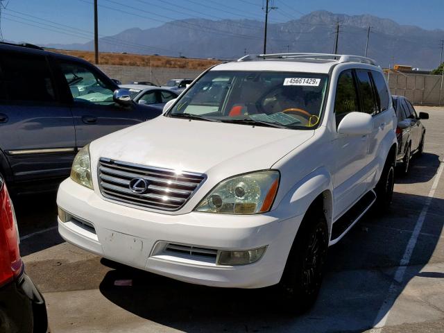 JTJBT20X640035816 - 2004 LEXUS GX 470 WHITE photo 2