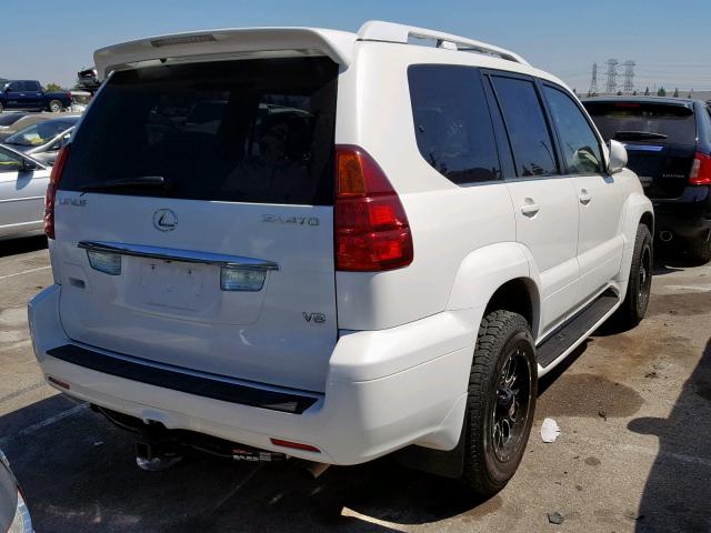 JTJBT20X640035816 - 2004 LEXUS GX 470 WHITE photo 4