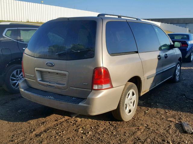 2FMZA51695BA23735 - 2005 FORD FREESTAR S TAN photo 4