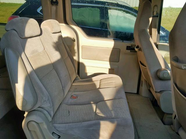 2FMZA51695BA23735 - 2005 FORD FREESTAR S TAN photo 6