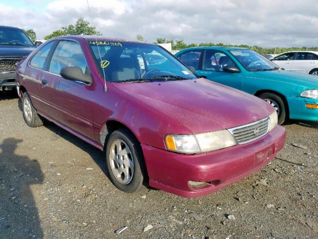 1N4AB42D4SC501681 - 1995 NISSAN 200SX BASE BURGUNDY photo 1