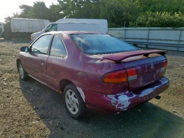 1N4AB42D4SC501681 - 1995 NISSAN 200SX BASE BURGUNDY photo 3