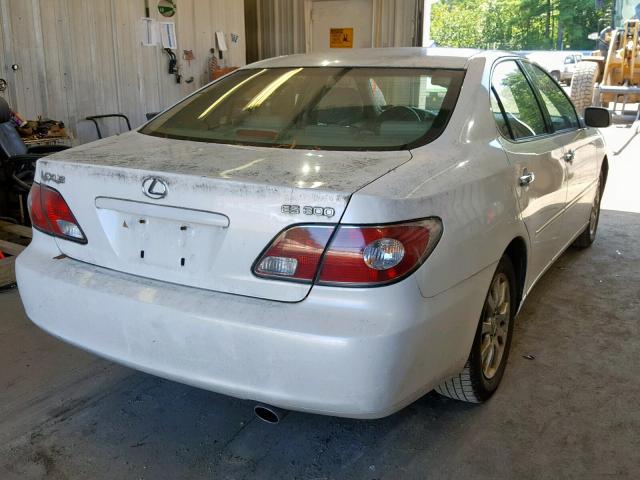 JTHBF30G625014446 - 2002 LEXUS ES 300 WHITE photo 4