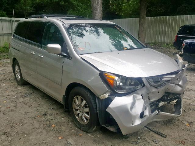 5FNRL38798B079697 - 2008 HONDA ODYSSEY EX SILVER photo 1