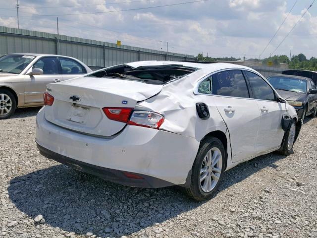 1G1ZJ5SU5GF311649 - 2016 CHEVROLET MALIBU HYB WHITE photo 4