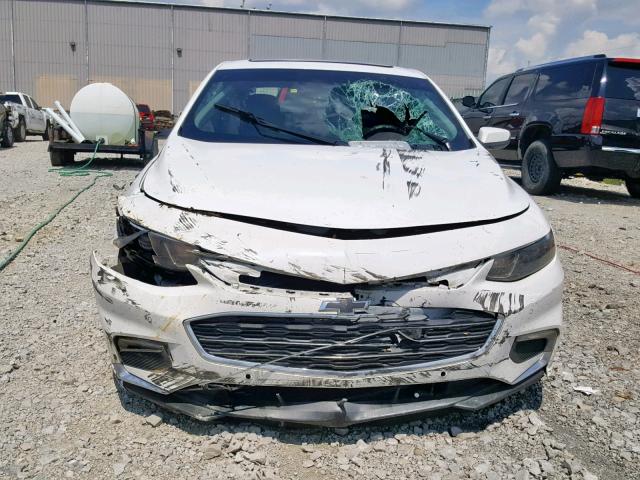 1G1ZJ5SU5GF311649 - 2016 CHEVROLET MALIBU HYB WHITE photo 9