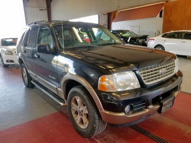 1FMZU74K74UB39360 - 2004 FORD EXPLORER E BLACK photo 1