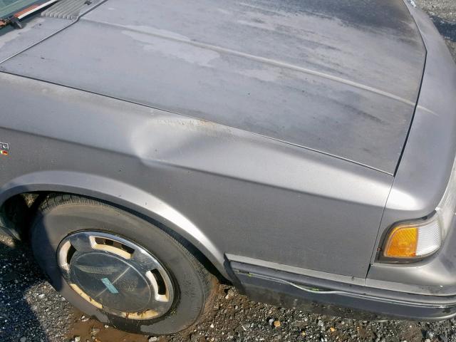 2G3AL54NXM2359908 - 1991 OLDSMOBILE CUTLASS CI ნაცრისფერი ფოტო 9