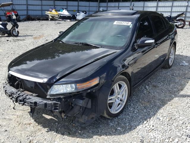 19UUA66208A025904 - 2008 ACURA TL BLACK photo 2